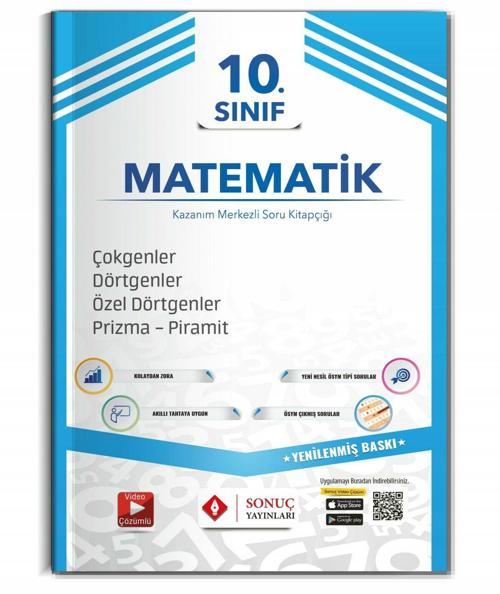Sonuç Yayınları 10.Sınıf Çokgenler Dörtgenler Özel Dörtgenler Prizma Piramit