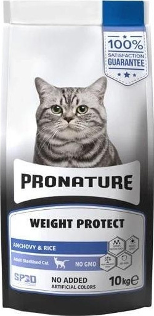Pronature Adult Sterilised Hamsili Kısırlaştırılmış Kedi Maması 10 Kg
