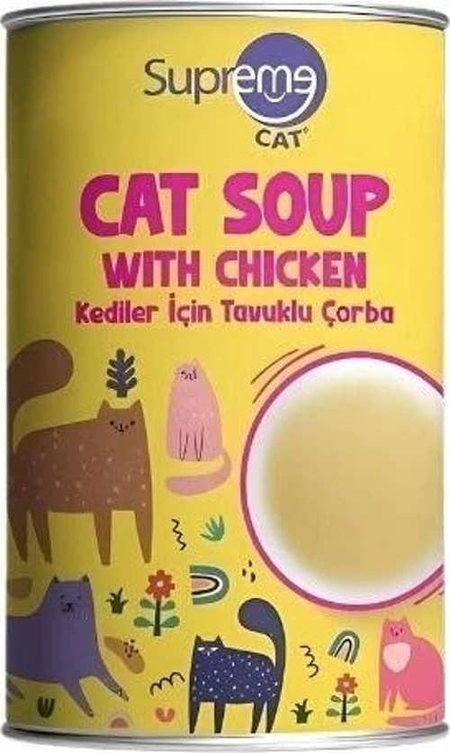 Supreme Cat Tavuklu Kedi Çorbası 1 Adet 135 Ml
