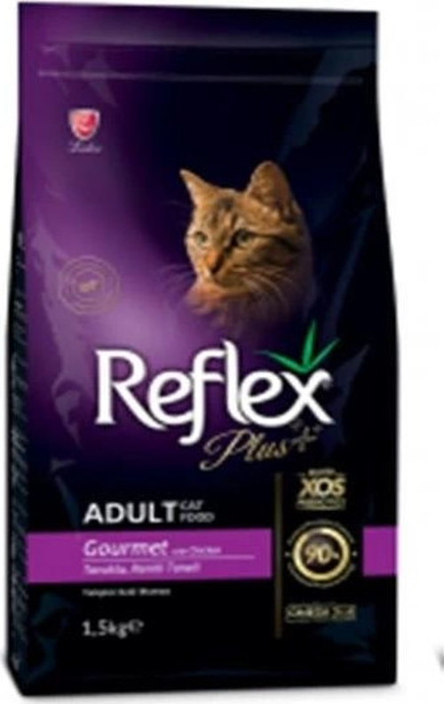 Reflex Plus Gourmet Tavuklu Yetişkin Kedi Maması 1.5 Kg