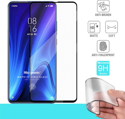 Xiaomi Mi 9T Seramik Matte Flexible Ekran Koruyucu Siyah
