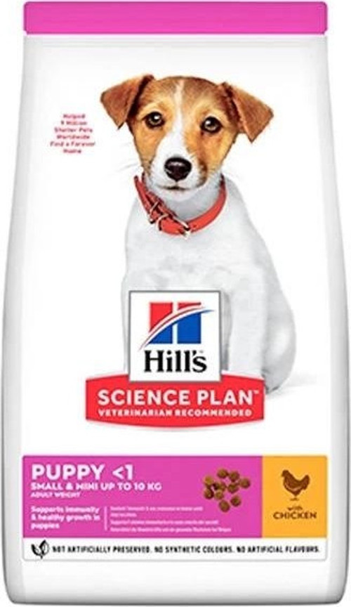 Hills Puppy Small & Miniature Tavuklu Küçük Irk Yavru Köpek Maması 1.5 Kg