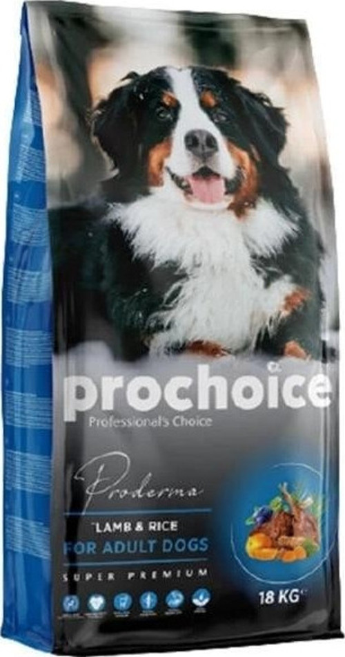 Pro Choice Proderma Kuzu Etli Yetişkin Köpek Maması 18 Kg