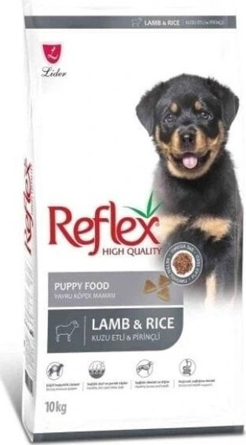 Reflex Puppy Kuzu Etli Yavru Köpek Maması 10 Kg