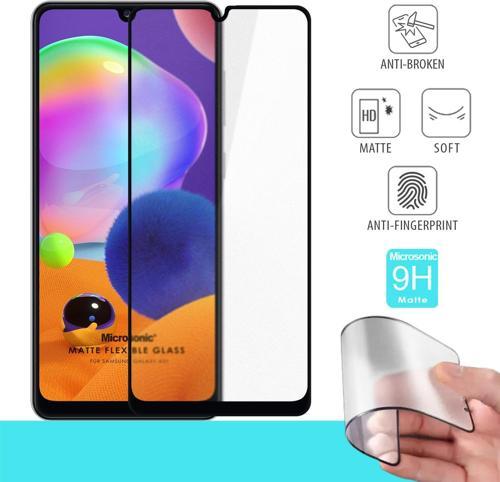 Samsung Galaxy A31 Seramik Matte Flexible Ekran Koruyucu Siyah