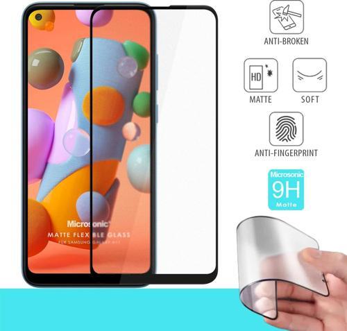 Samsung Galaxy A11 Seramik Matte Flexible Ekran Koruyucu Siyah