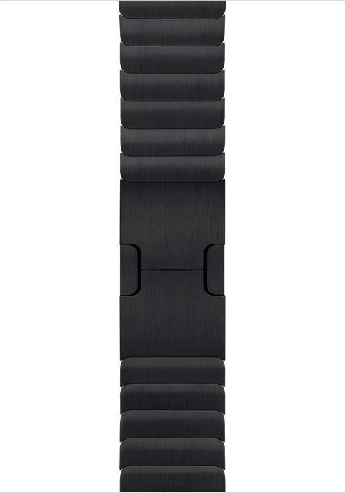 Apple Watch Series 7 41mm Kordon Link Bracelet Band Siyah