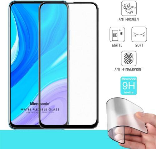 Huawei P Smart Pro Seramik Matte Flexible Ekran Koruyucu Siyah