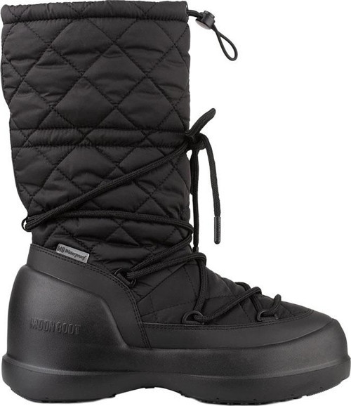 Kadın Sneaker ( Günlük) 80D2500080-N001 Moon Boot Mezzallina Quilted Hight Boot WP Black