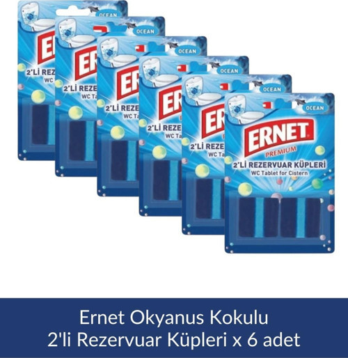 Rezervuar Blok Okyanus Kokulu 2'li x 6 Adet