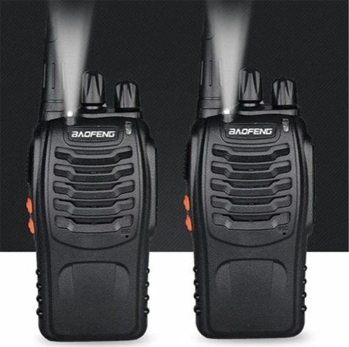 BF-888S 5W 16 Kanal, Flaş Işıklı, Acil Durum Alarm,Haberleşme El Telsizi