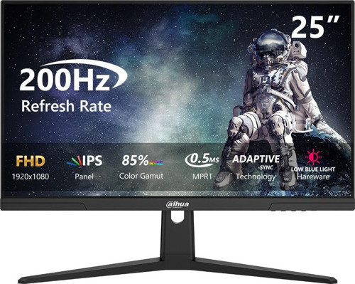 LM25-E231BN Gaming 24.5" LED IPS 0.5ms 180Hz 1920x1080 FullHD HDMI DP (Vesa) Freesync Siyah Monitör