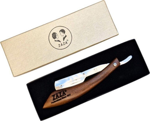 Ahşap Saplı Ustura – Özel Kutulu, Profesyonel Tıraş Usturası