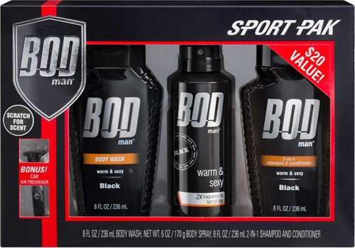 Black Sport Pak Erkek Vücut Spreyi Hediye Seti