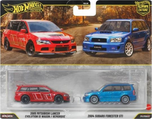 Premium Car Culture 2005 Mitsubishi Lancer & 2004 Subaru Forester JHW46