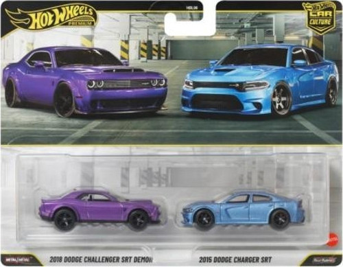 Premium Car Culture 2018 Dodge Challenger SRT Demon & 2015 Dodge Charger SRT J