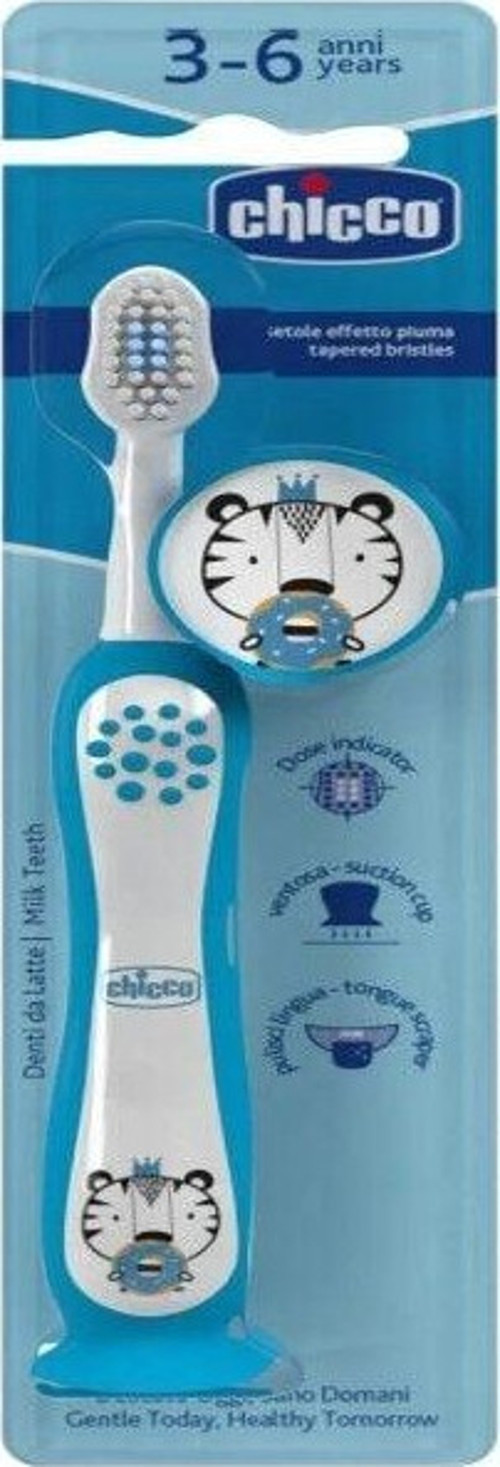 Chicco Diş Fırçası 3-6 Yaş Tiger