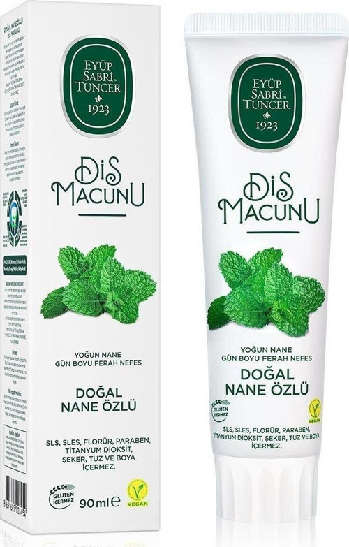 Eyüp Sabri Tuncer Doğal Diş Macunu 90 Gr Nane Özlü