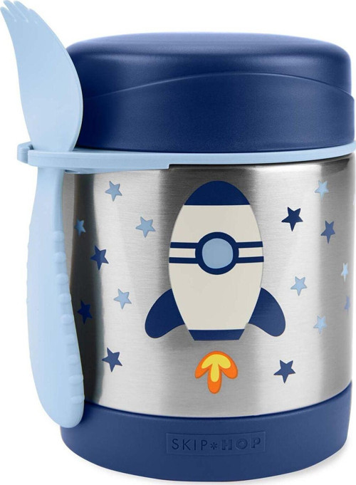 Skip Hop Zoo Paslanmaz Çelik Termos 325 ml Roket