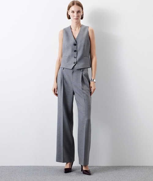 Wide Leg Fit Pantolon