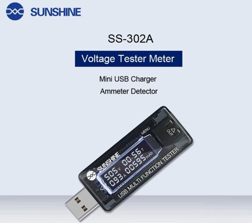 Ss-302A Usb Voltaj Ölçücü