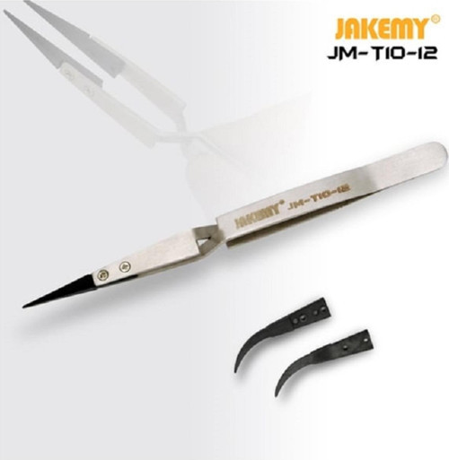 Jakemy Jm-T10-12 Antistatik Cımbız Set