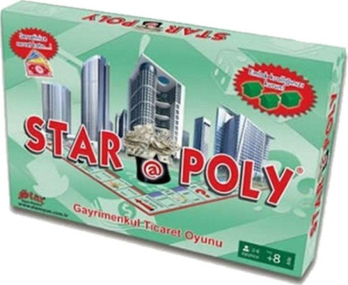 Poly Emlak Ticaret Oyunu Monopoly Monopoli Metropol Poly