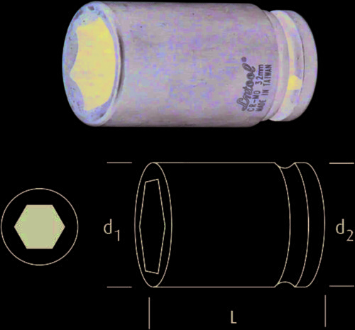 LN12S20 LOKMA 1/2" 20 mm