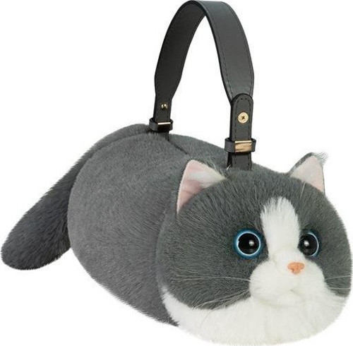 B&D Kedi El Çantası Gri