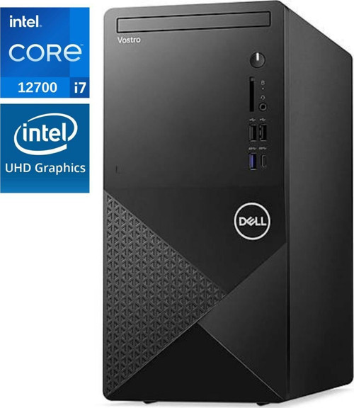 PC VOSTRO 3030 I7-12700 40GB DDR5 1TB SSD N6007VDT3030MT ATL13 UHD 730 Ubuntu Masaüstü Bilgisayar