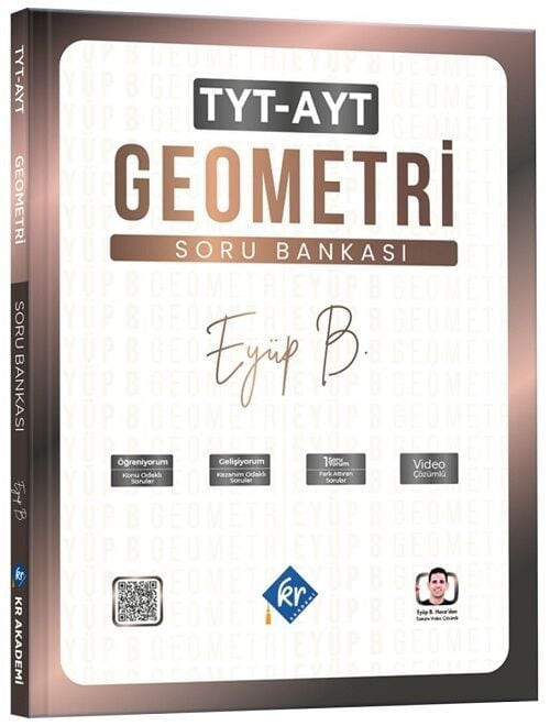KR Akademi 2026 YKS TYT AYT Geometri Soru Bankası Çözümlü - Eyüp Boncuk