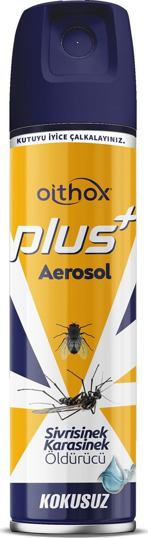 Plus Aerosol Kokusuz Karasinek ve Sivrisinek Öldürücü Sprey 300 ml