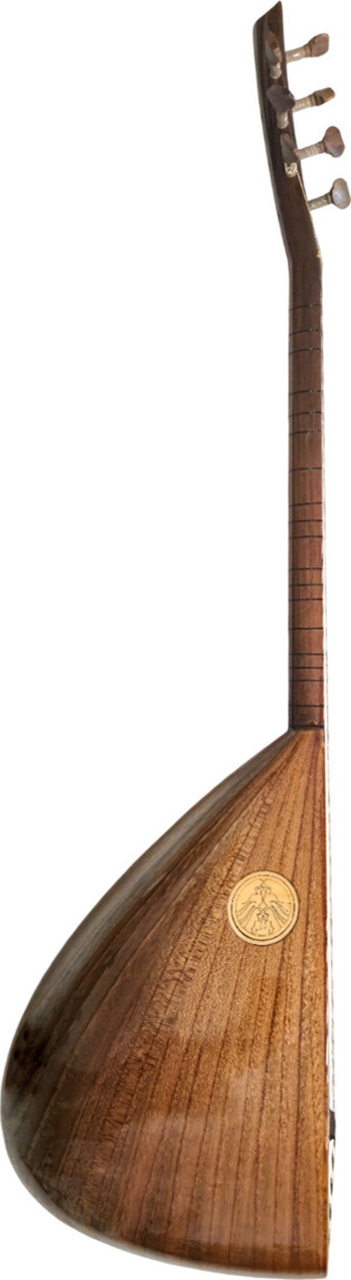 AND-ORT-04 Ceviz Tekne Orta Kalite Saz, Bağlama (Uzun Sap)