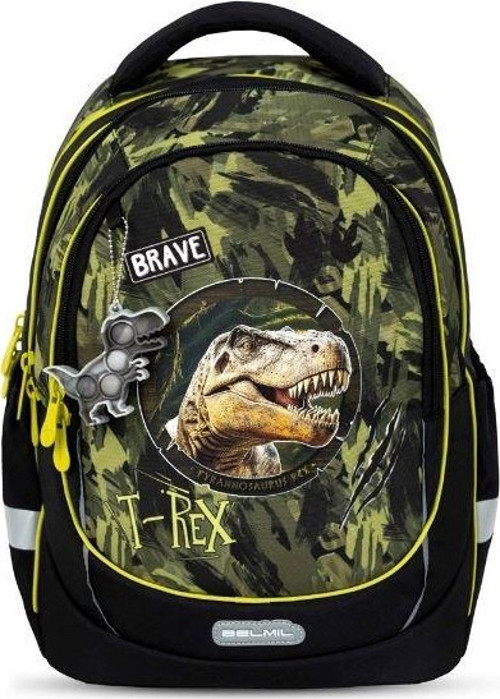 Tyrannosaurus Rex Green Leisure Plus Okul Çantası 338-87