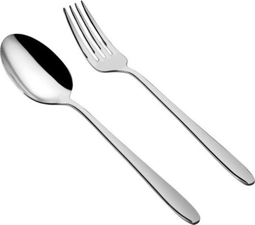 defne yemek kaşık çatal - 12 li yemek kaşığı ve çatalı paslanmaz çelik