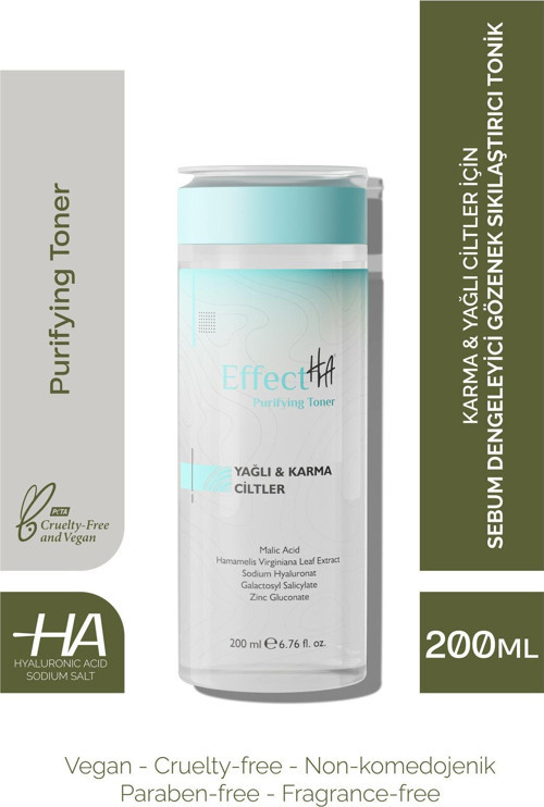 Purifying Toner Karma & Yağlı Ciltler Için Sebum Dengeleyici Ve Gözenek Sıkılaştırıcı Tonik