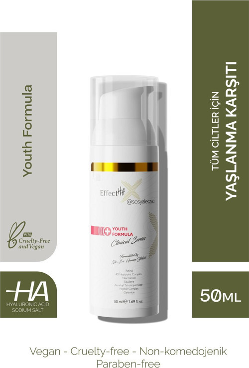 Youth Formula Tüm Ciltler Için Yaşlanma Karşıtı Gece Bakım Serumu 50Ml