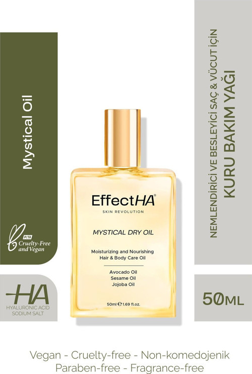 Mystical Oil Nemlendirici Ve Besleyici Saç & Vücut Için Kuru Bakım Yağı 50Ml
