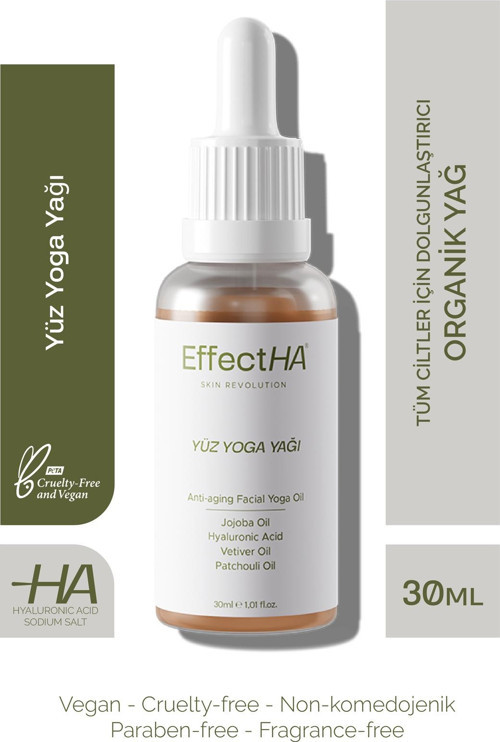 Tüm Ciltler Için Dolgunlaştırıcı %100 Saf Doğal Ve Katkısız Organik Yüz Yoga Yağı