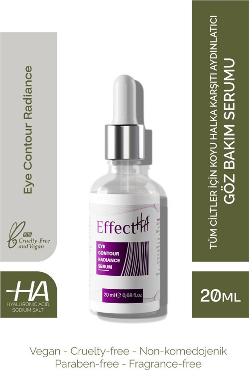 Eye Contour Radiance Tüm Ciltler Için Koyu Halka Karşıtı Aydınlatıcı Göz Bakım Serumu