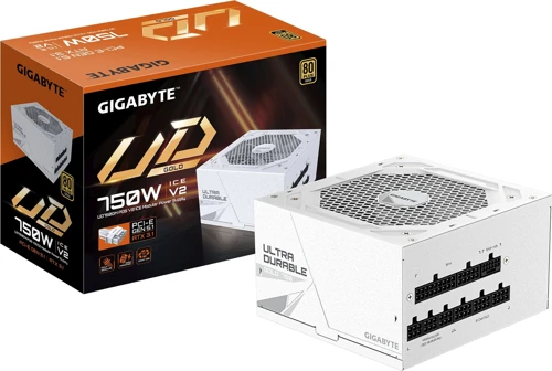 GP-UD750GM PG5 V2 ICE 750W 80+ Gold PCIe 5.1 - ATX 3.1 Full Modüler Beyaz Power Supply