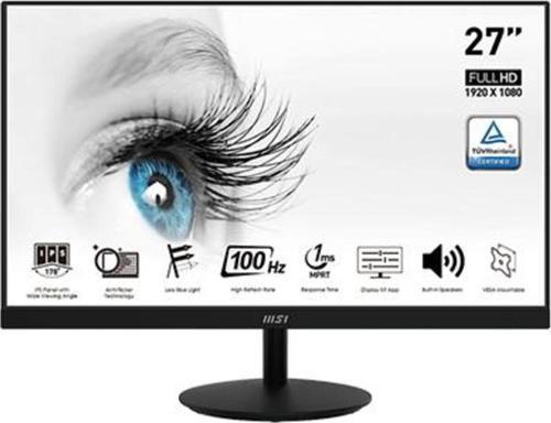27" Pro Mp271a 1920x1080 (FHD) Flat Ips 100hz 1ms Antı-glare Monıtor