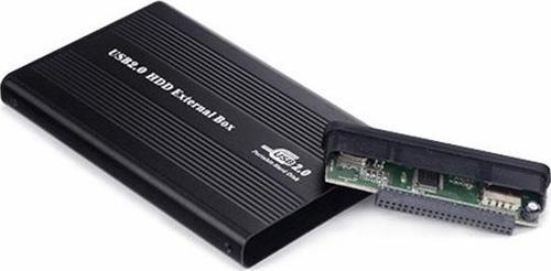 HY-HDC20 2.5" Usb 2.0 Sata Siyah Hdd Kutusu