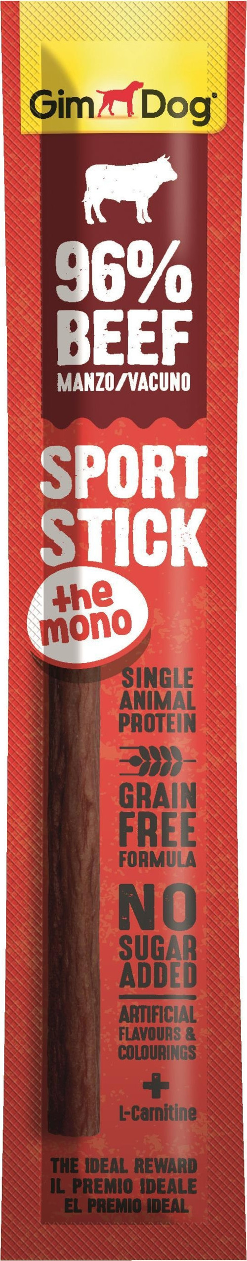 SportSticks Mono Sığır Etli Tahılsız Köpek Ödül Çubuğu 12gr
