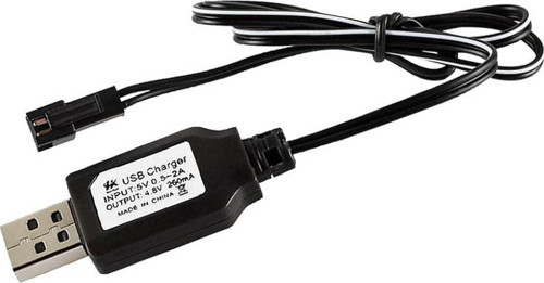 4.8V NI-CD / NI-MH Oyuncak Bataryası USB Şarj Kablosu