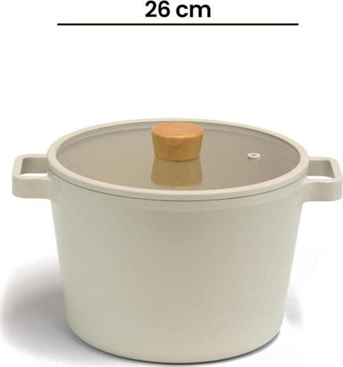 Fika Alüminyum Döküm Derin Tencere 26 Cm