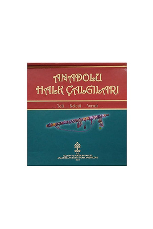 Anadolu Halk Çalgıları Telli ...Nefesli ... Vurmalı 3 Cilt Takım Özel Kutusunda