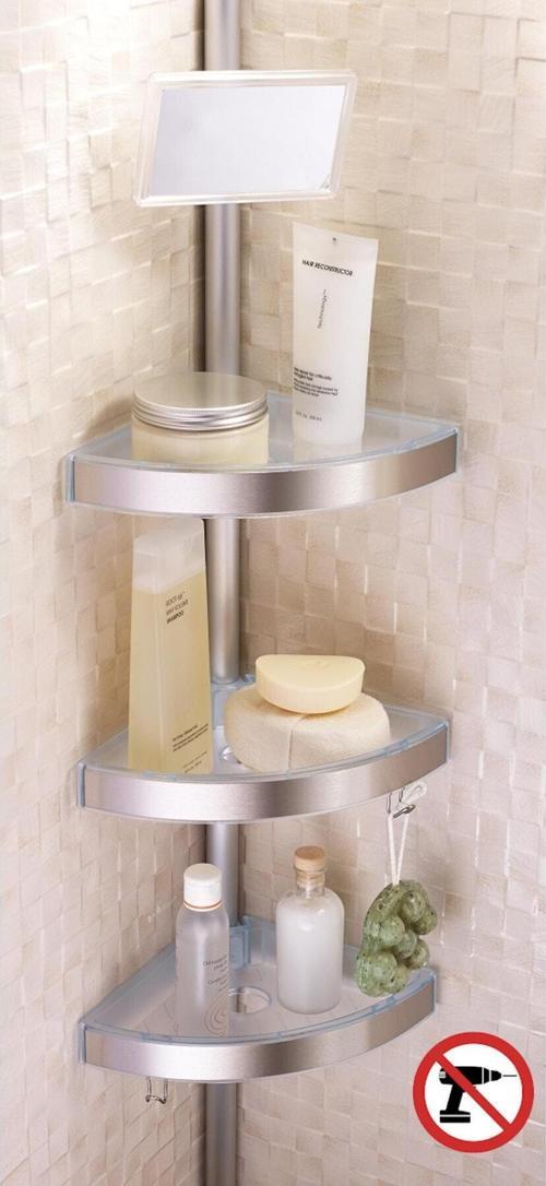 Aynalı Köşe Seti Alure Şeffaf Naturel