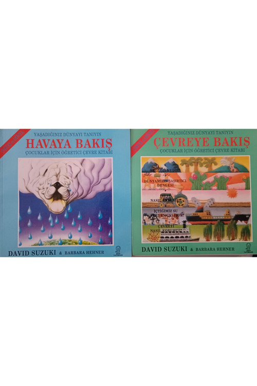 Yaşadığınız Dünyayı Tanıyın Havaya Bakış - Çevreye Bakış /2 Kitap) - David Suzuki. Barbara Hehner