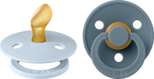 Colour İkili Anatomik Kauçuk Emzik- Baby Blue/Petrol 0-6 Ay